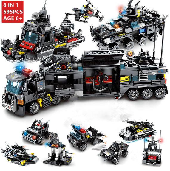 swat lego truck